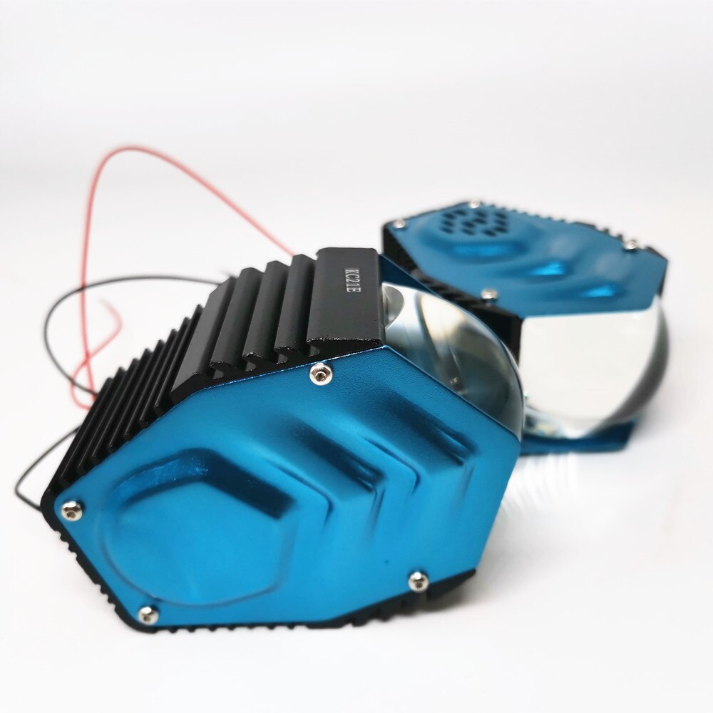 2Pcs High Beam Led Projector Lens Koplamp 12V 72W 5000K Matrix Led Licht Voor H7 9005 9006 Mistlamp Retrofit Auto Licht Diy