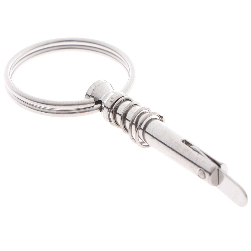 6.3mm rustfri stål quick release pin ring til båd top dæk hængsel marine god 1 stk