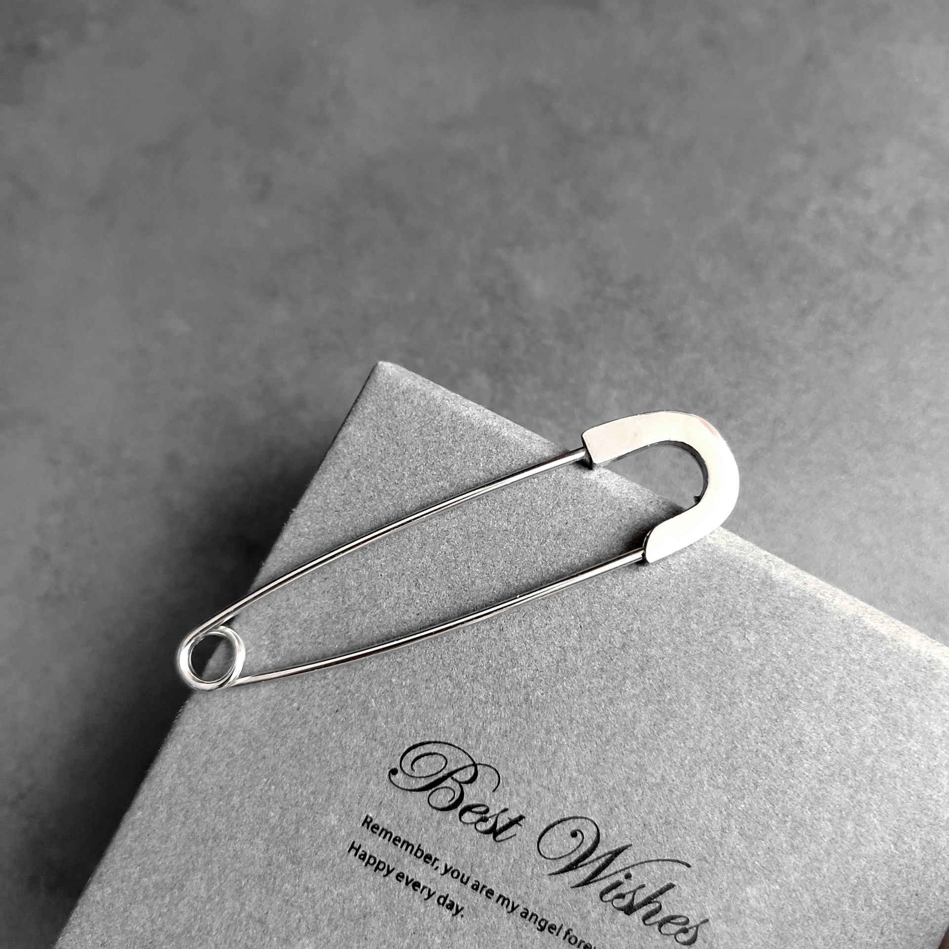 Alfileres grandes de para ropa, alfileres de seguridad de Metal liso, pantalones vaqueros, vestido, bufanda, alfileres ajustables: Multicolor