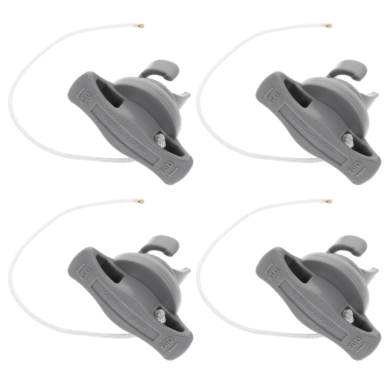 4 Pcs Air Valve Cover For Inflatable Boats Kayaks Canoes Rotating Cap Adapter Cover Boat Accessories Water Sports