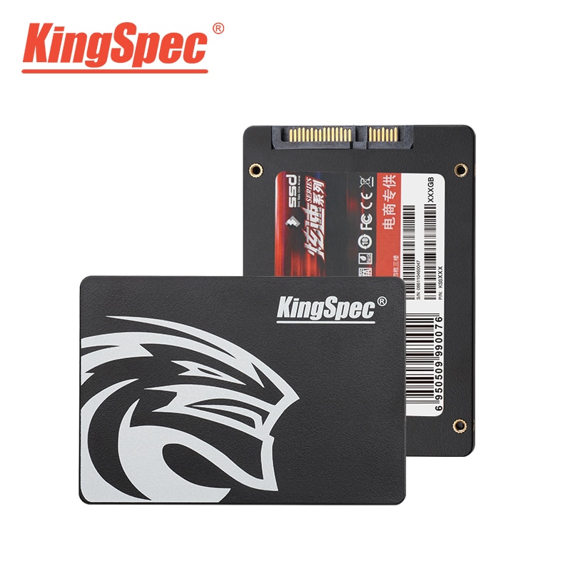 KingSpec SSD HDD 2.5 SATA3 SSD 128 go SATA III 128 go BHard disque dur Disco SSD 7mm interne à semi-conducteurs pour PC de bureau portable