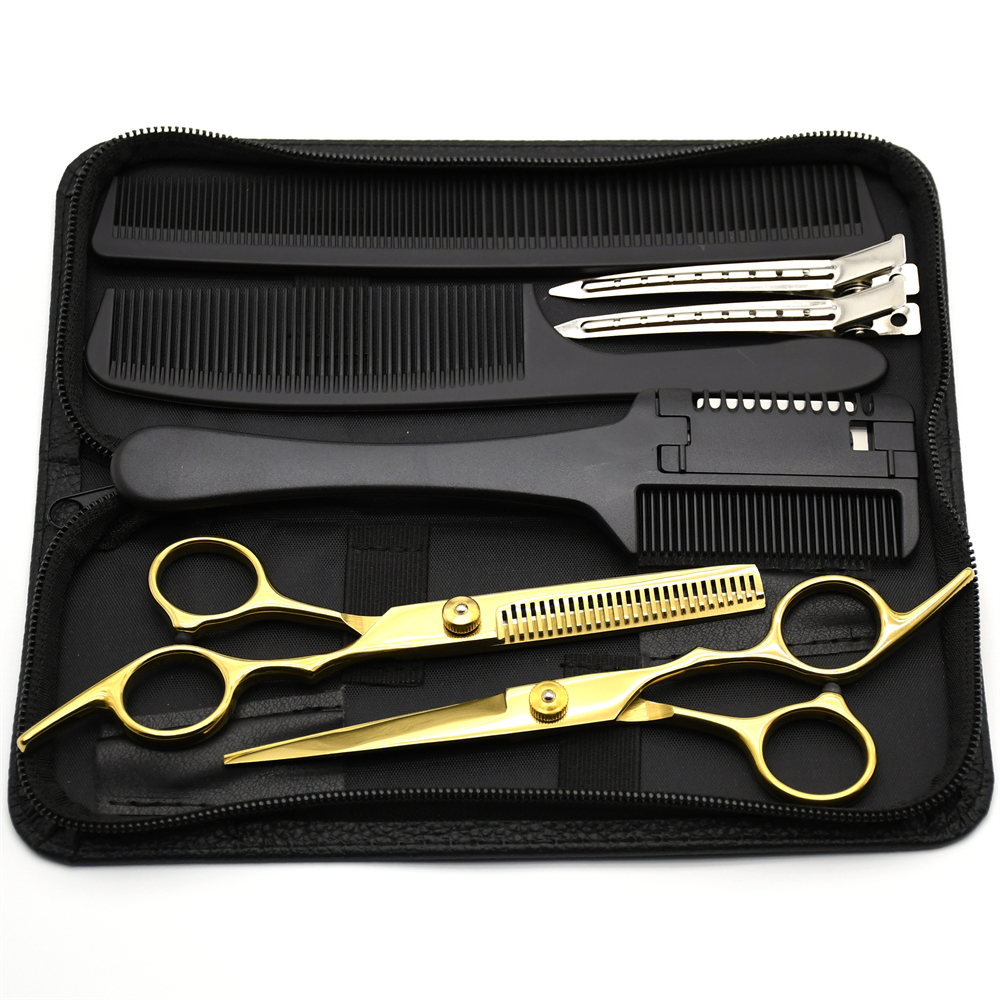 Hairdressing Scissors JP Stainless Hair Cutting Scissors Thinning Shears Barber Scissors Haircut Set