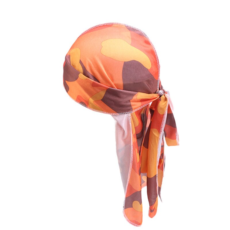 Utskrift pirat hatt bandage pannband keps cancer kemoterapi herr camo turban kvinnor bandanas håraccessoarer: Stil 2
