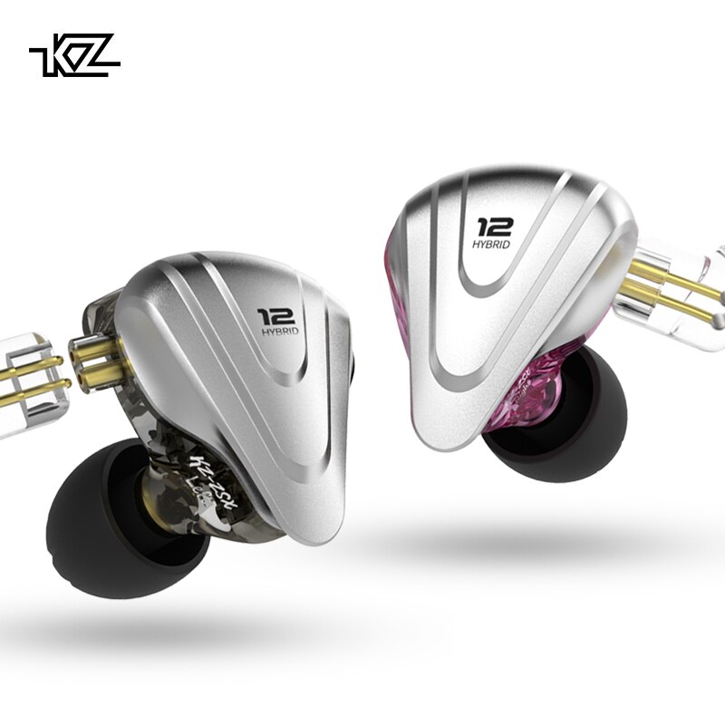 Kz Zsx 5BA + 1DD Hybrid In Ear Hoofdtelefoon Hifi Headset Dj Monitor Oortelefoon Oordopjes Kz ZS10 AS10 AS12 AS16 c16 C12