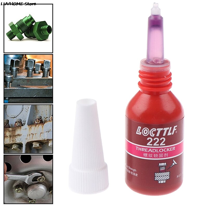 1PC 10ML 222 Glue Screw Anaerobic Adhesive Sealing And Leakproof Thread Locking Agent Retainer Locking Adhesive Metal Screw Glue