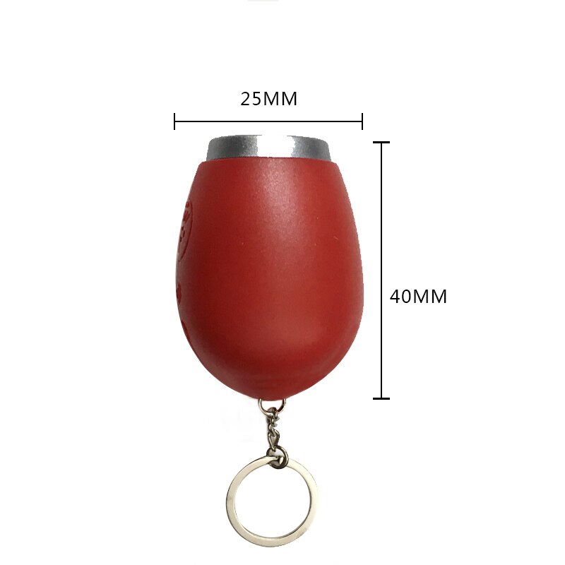 Portable Digital Projection Alarm Clock Key Chains Mini Projector LED Clock Carry Time Flashlight Clock Hanging Rope Table Decor: Red