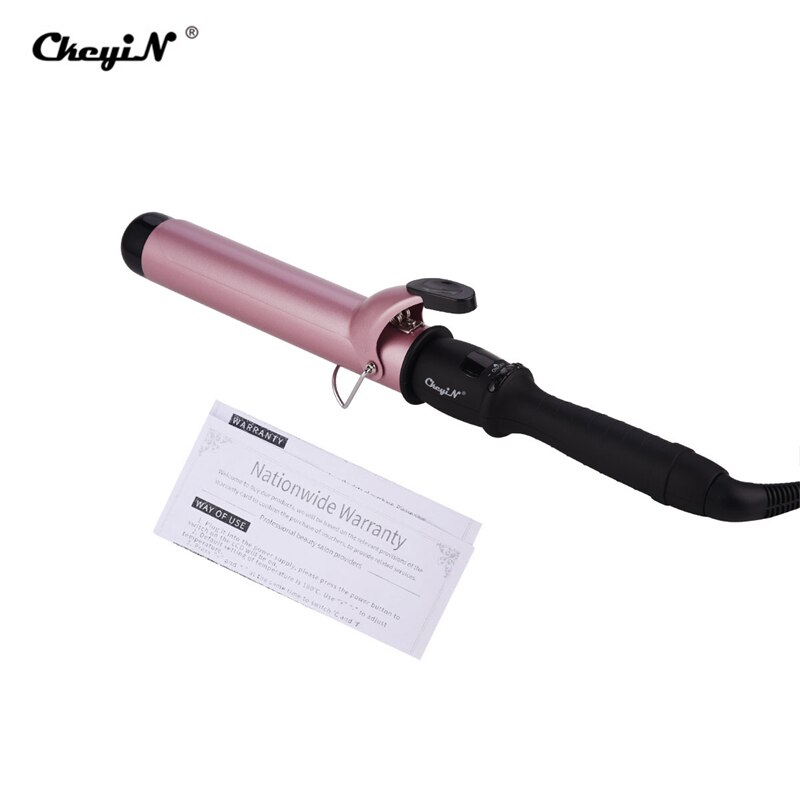 38mm salong hår krølltang hår krøller tryllestav ruller strykejern ptc quick curls waver hår krølltang styling verktøy 21: Uk