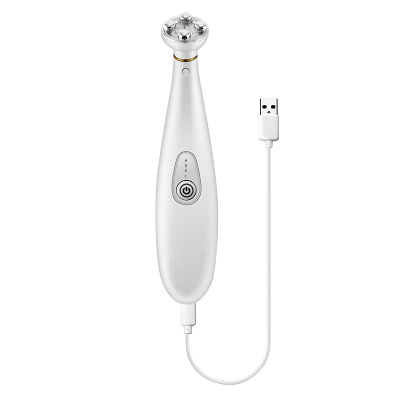 Eye Massage Eyes Facial Massager Wand for Dark Circles Puffiness & Fatigue Removal USB Rechargeable Eye Face Massage Eye Beauty