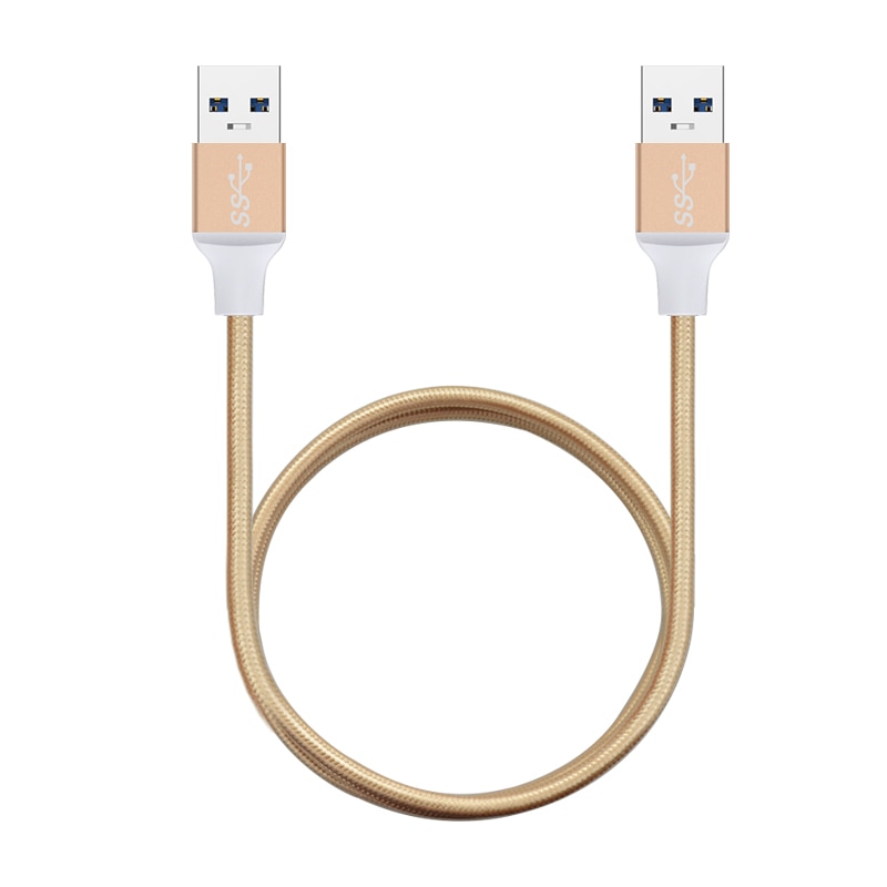 Usb Naar Usb Kabel Type A Male Naar Male Usb 3.0 Snelle Verlengkabel Super Speed Hdd Voor Radiator Hard schijf Webcam