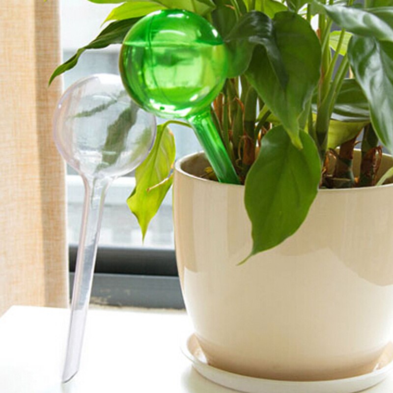 Automatisk växt självbevattning vattenmatare plast pvc boll växt blommor vattenmatare inomhus utomhus bevattning vattenkanna