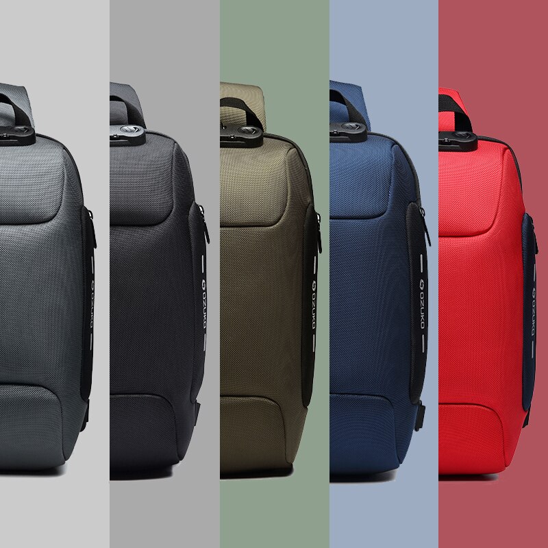 Ozuko zakelijke crossbody tas heren anti-diefstal schoudertassen multifunctionele waterdichte korte reis borsttas