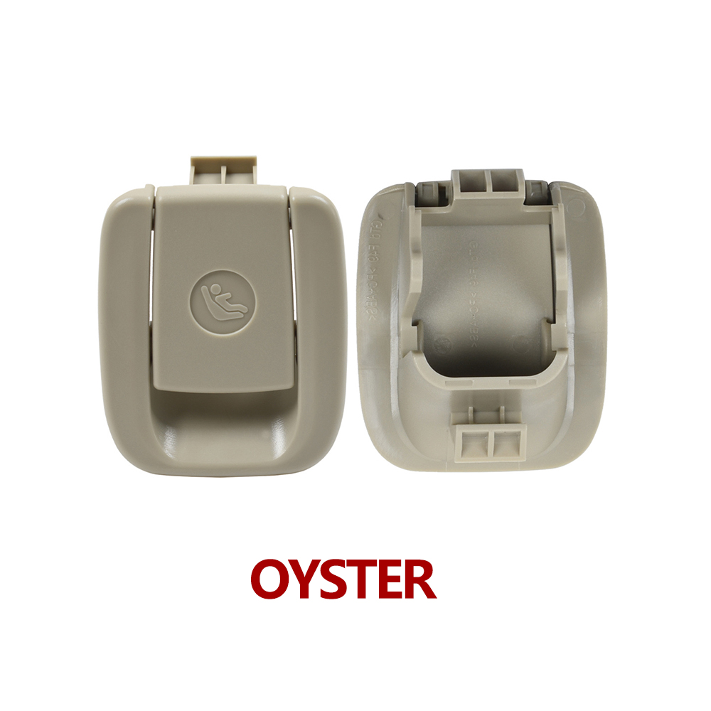 Anclaje Interior de asiento de seguridad para niños, cubierta de conector de botón ISOFIX para BMW 2S F45 F46 X1 F48 F49 X2 F39: F48 F49 F39 OYSTER
