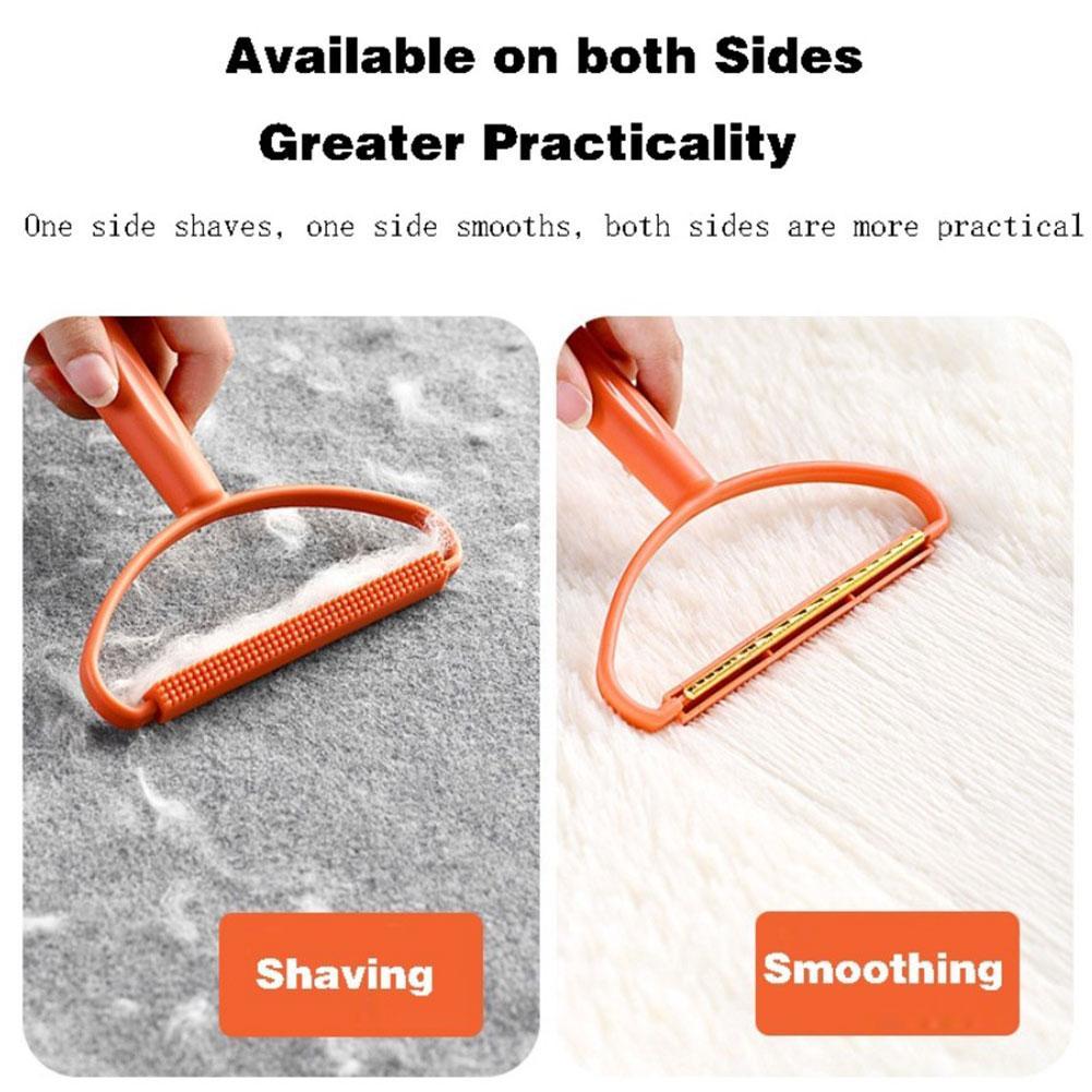 Hand Scraper Lint Remover Clothes Fuzz Fabric Shaver Manual Fluff Removing Roller For Sweater Woven Coat Clothes Brush Tool