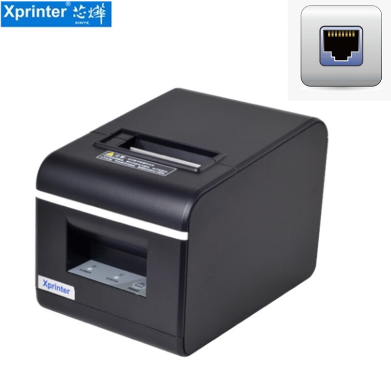 Xprinter Q90EC 58mm Bluetooth auto cutter thermal receipt printer mini printers: USB and Ethernet / AU Plug