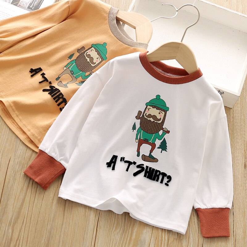Peuter babymeisjes mooie schattige kleding lange mouwen cartoon trui tops 4-8 jaar oude broek outfit herfst winter tops