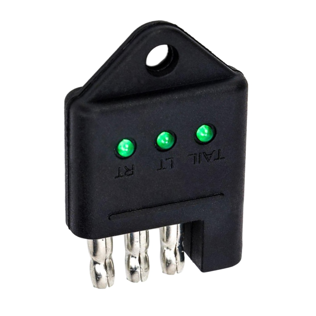 CXTM 4 Pin Trailer Tester 4 Way Flat Trailer Light Tester 4 Pin Trailer Wiring Tester 4-Pin Trailer Wire Tester, MG8020