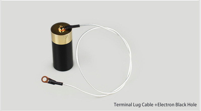 HiFi Audio- Kabel Boden Schleife Lärm Isolator GND Elektron Schwarz See Beseitigen Statische Elektrizität Energie Luftreiniger Elektronische