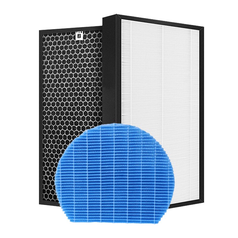 For Sharp FZ-A60HFE FZ-A60DFE FZ-A60MFE Air Purifier Replacement HEPA and Activated Carbon and Humidifying Filter for KC-A60E: XPA60E-A60M