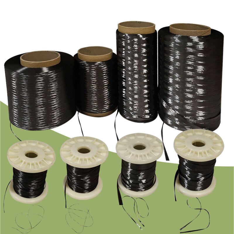 Carbon Fiber Wire High Temperature Resistance Conductive And Tensile Resistance 3K6K12K24K Conductive Heating Wre