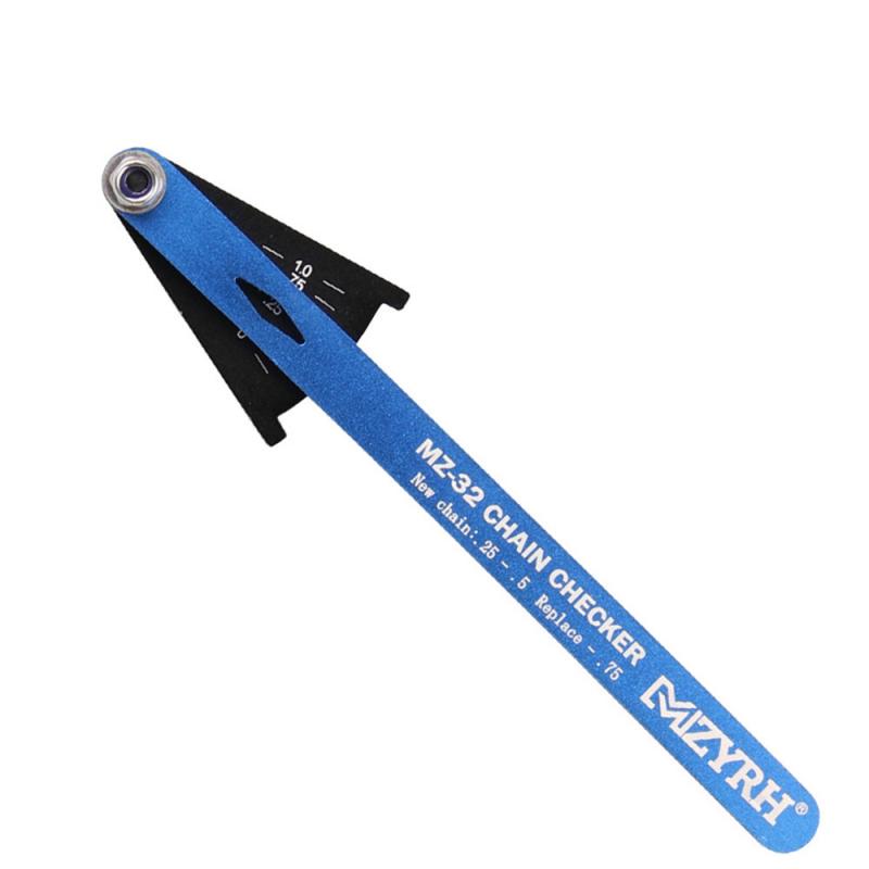 ZTTO Bicycle Multi-Functional Chains Gauge Chain Wear Indicator Tool Chain Inspection Kit Road Bike Chain Measuring Instrument: 3