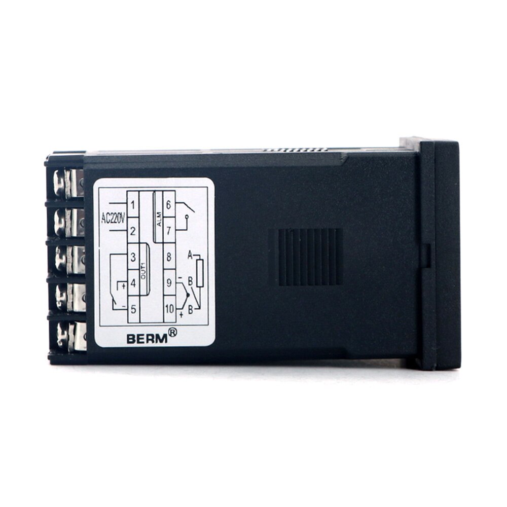 220V Digital Intelligent Temperature Controller PID Algorithm 0-400℃ SSR Output for temperature-controlled systems