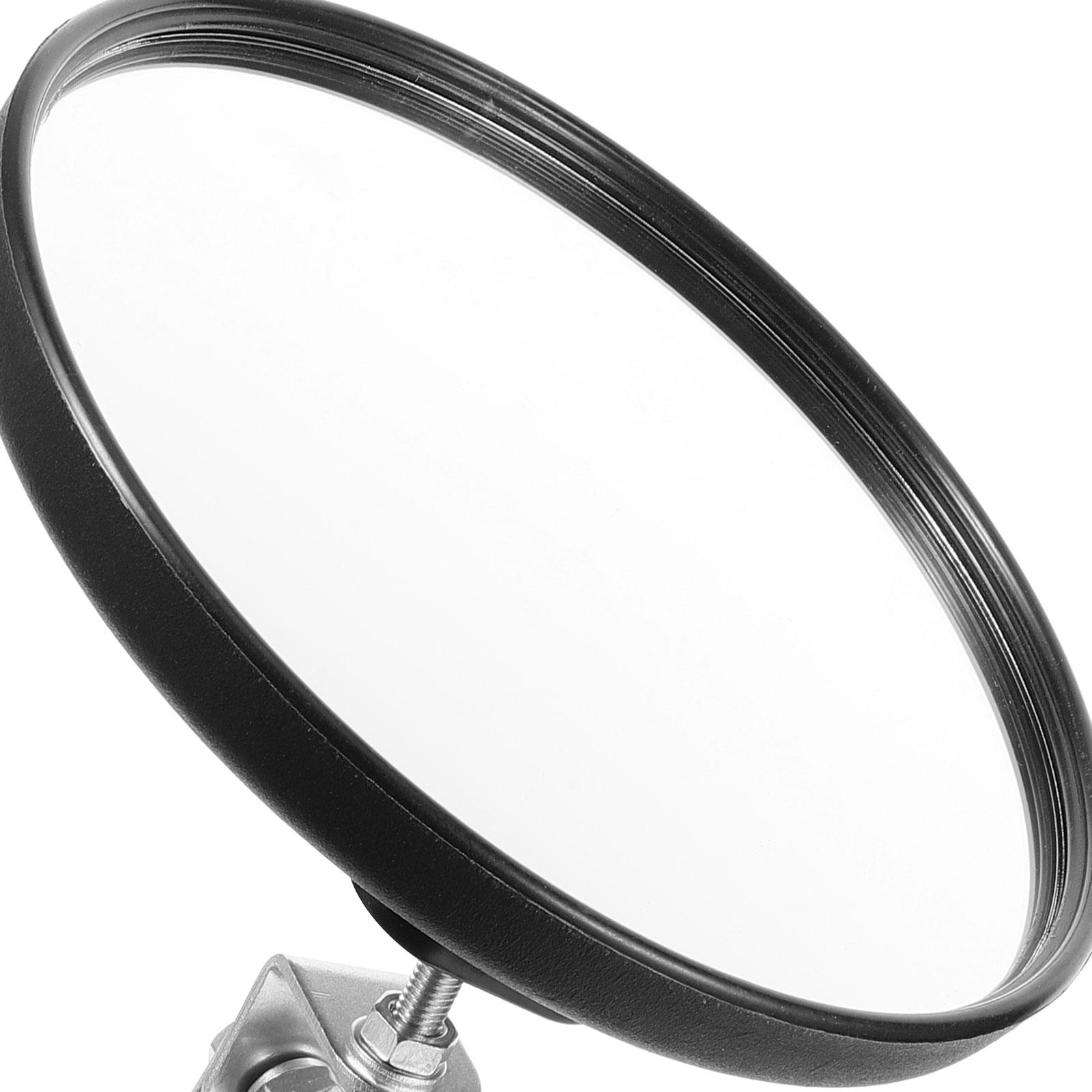 Espejo antirrobo convexo, vista gran angular de 16cm, espejos de seguridad para el tráfico, vigilancia de entrada de garaje, estacionamiento de punto ciego al aire libre