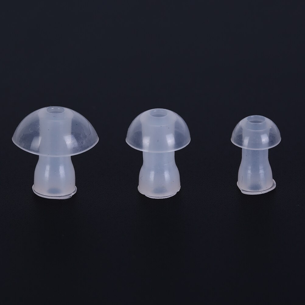 1Set Gehoorapparaat Oordopje Oordoppen Oordopjes Koepels Met Geluid Buis Buizen + Koepels (L M S) size Hoortoestellen Accessoires