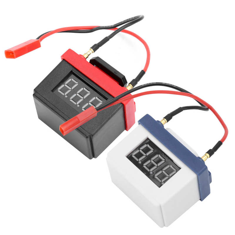 Simulation Battery Low Voltage Alarm Accessory Part Fit for SCX10/TRX4 1/8 1/10 RC Car Model