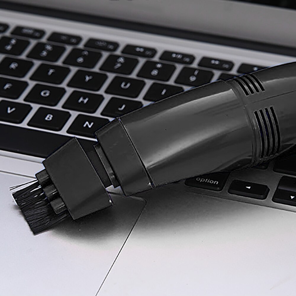 TiOODRE Mini Vacuum Cleaner USB Car Interior Air Vent Dust Cleaning Tool Brush Kit For PC Laptop Keyboard Dust Cleaner Collector