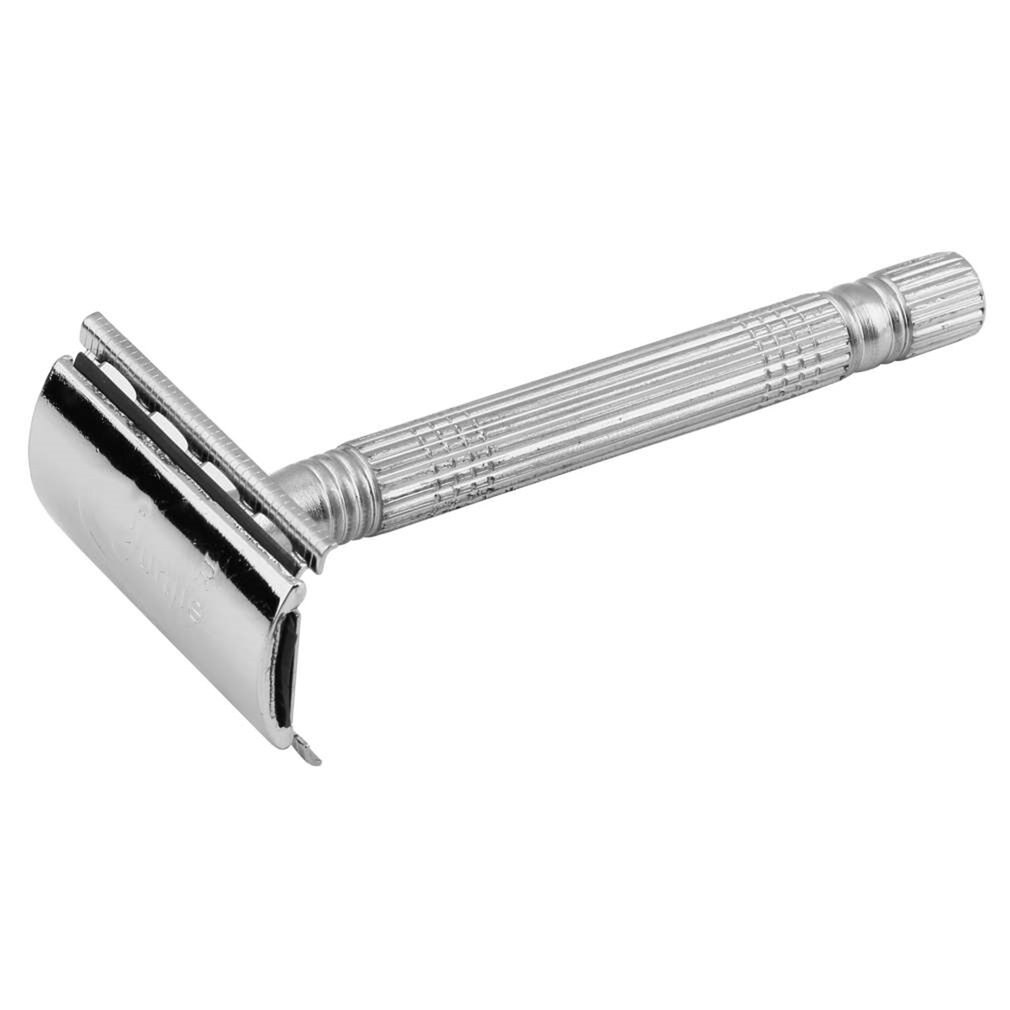 Safety Double Edge Razor For Men Barber Straight Razor Men's Shaving Face Razor Blades Shaving Machine: Default Title