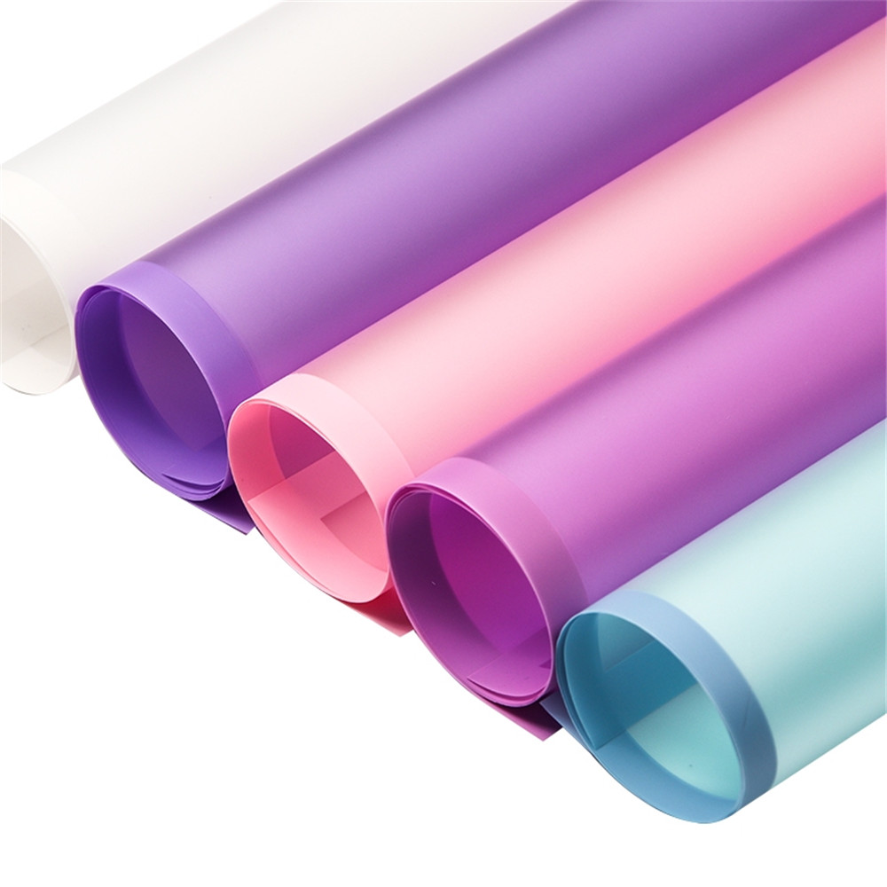 5 Blatt halbtransparentes Blumen-Geschenkpapier Ich bin koreanischen Stil, , Schleifkante, Rose, Verpackung, Floristenstrauß, Geschenkmaterial