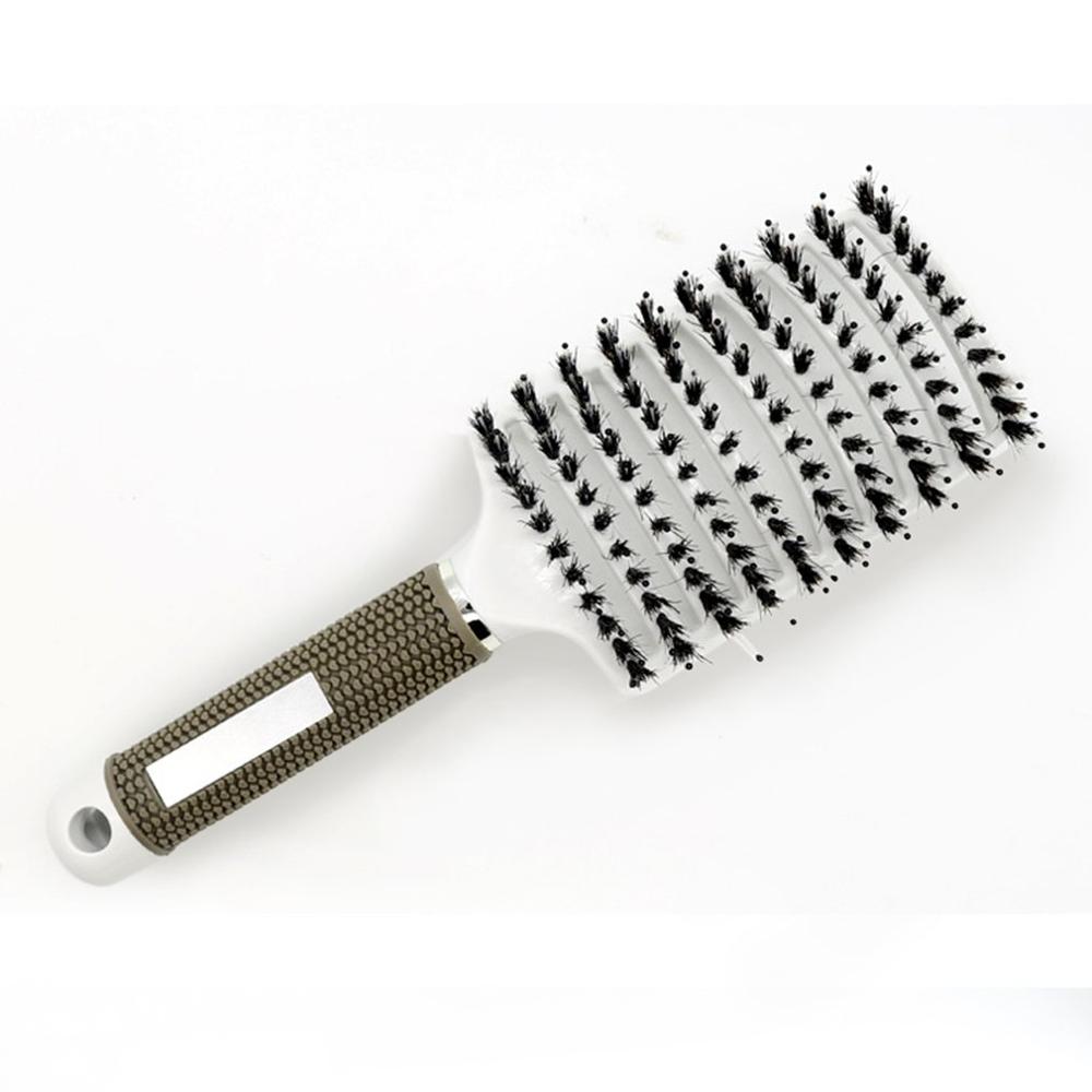 Haarborstel hoofdhuid haarborstel kam vrouwen klitten kappersbenodigdheden borstels combo's salon kappers styling tools: Zoals weergegeven 2