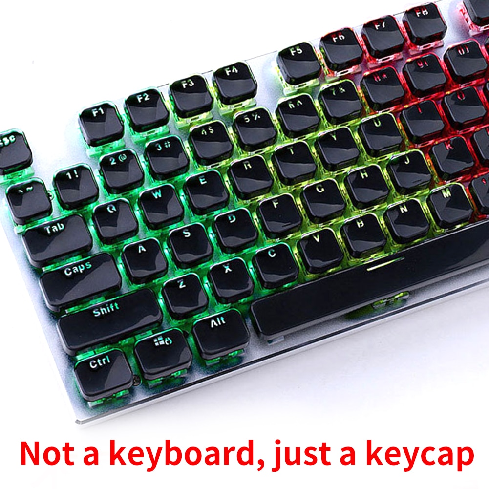 104 Keys Durable Decorative Replacement Home Mechanical Keyboard Office Backlit Computer Accessories Retro Gaming Keycap