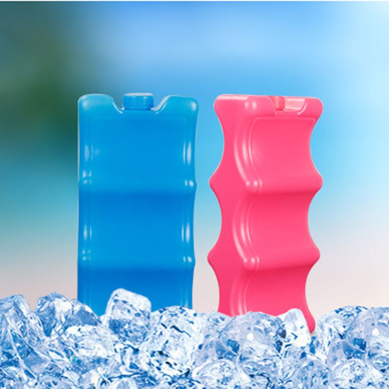 600ml Reusable Ice Brick Ice Block Ice Pack Cooler Milk Storage For Cooler Bag 19QF