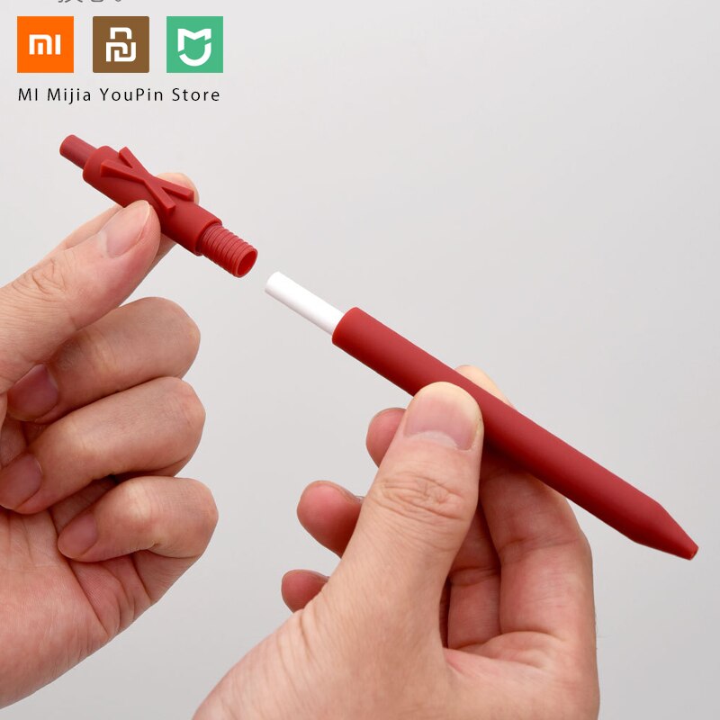 Xiaomi ALPHA Gel Pen Ballpoint Ball Point for School Offical Sign Signing Roll Rolling Pen Black Ink Roller Pens Christmas