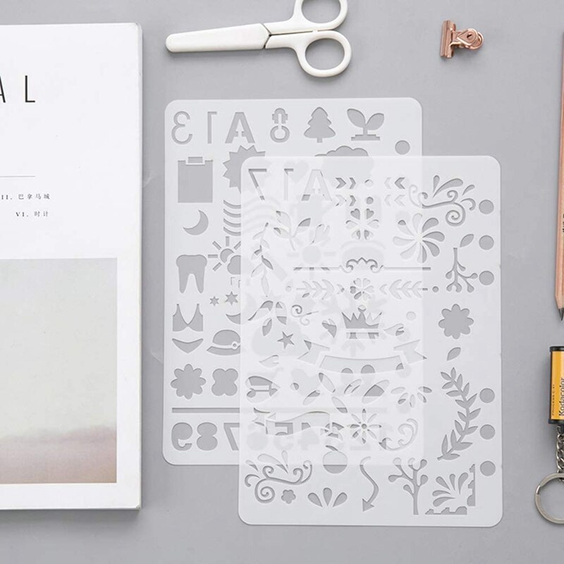 10Pcs 7Mil Leeg Stencil Sheets, 12X12 Inch Mylar Sjabloon Stencil Materiaal Voor Cricut &amp; Silhouet Machines