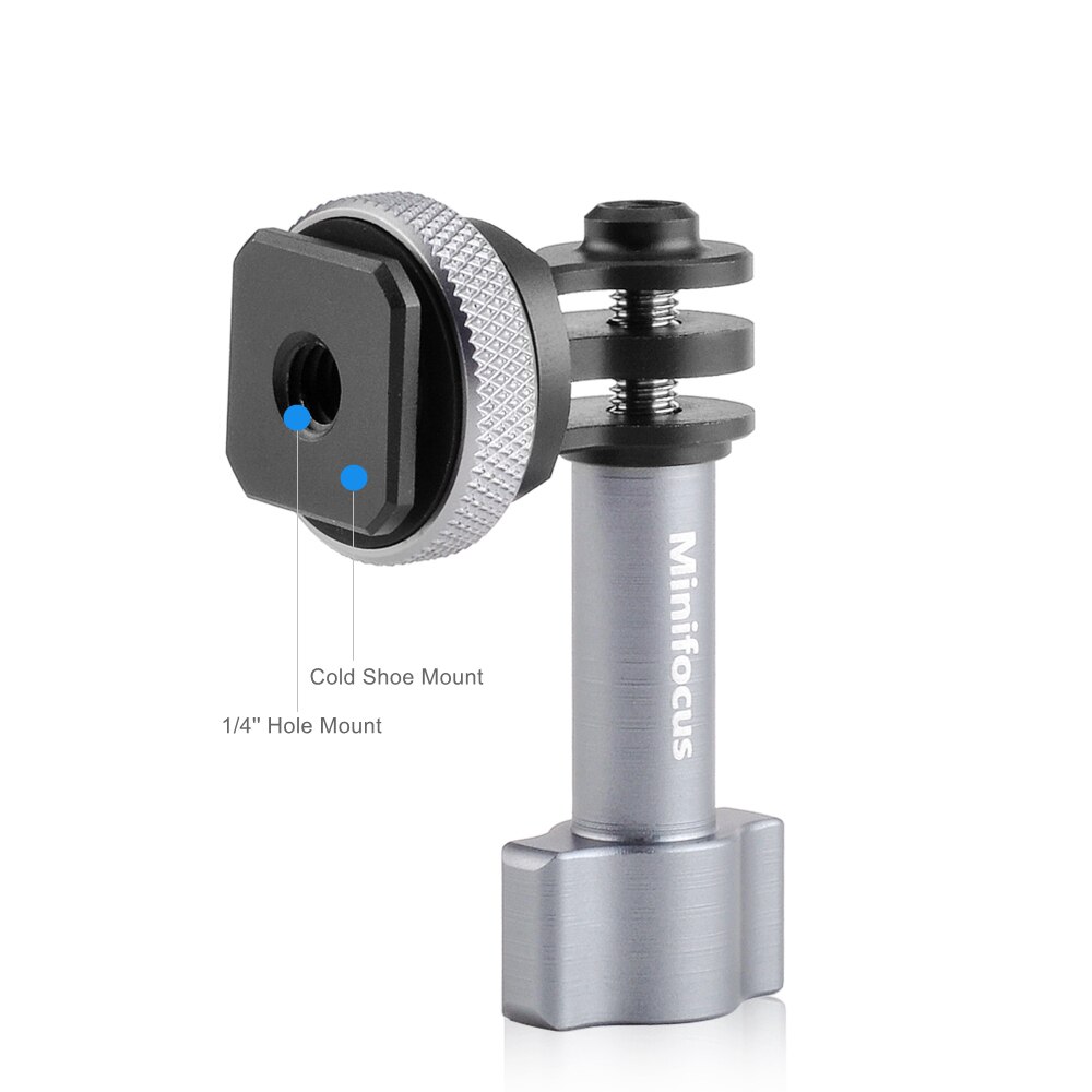 Adaptateur de montage de chaussures chaudes trépied vis à caméra d'action pour GoPro Hero 9 8 7 6 5 4 OSMO montage sur DSLR caméra téléphone Cage chaussure froide