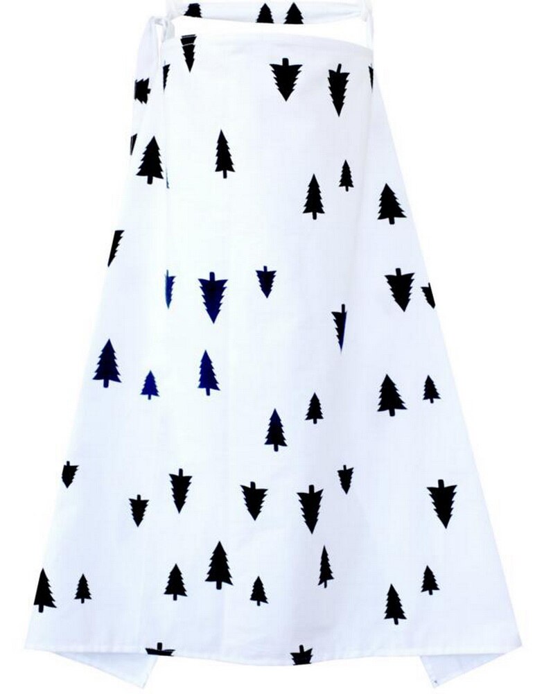 Multifunctionele borstvoedingshoes sjaal baby autostoel luifel hoes rekbare kinderwagen katoenen infinity sjaal voor baby: 5