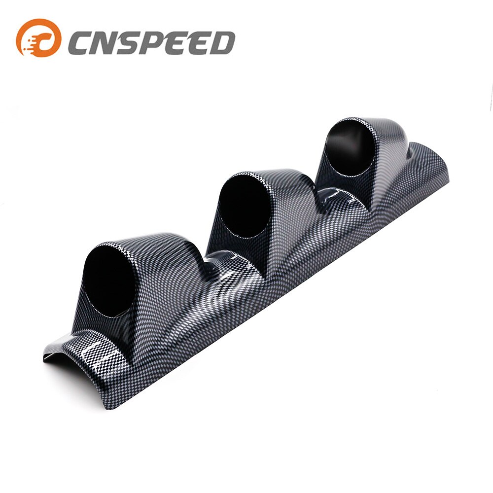 A-pillar Gauge Mount Universal Triple Gauge Pod For A-Pillar - Holds Three 52mm Gauges In Any Car Or Truck Universal Car Gauge Pod