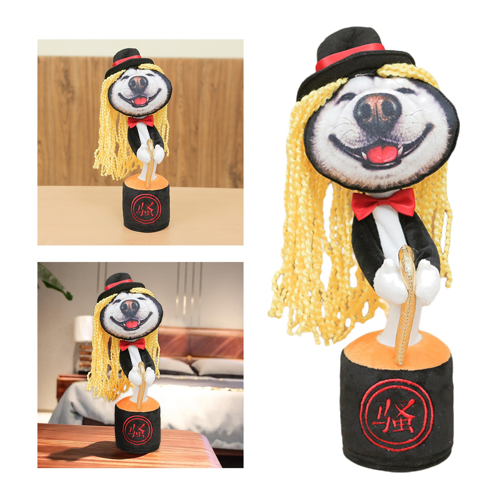 Kawaii Knuffel Dance & Sing Schudden Twist Gevulde Hond Dansen Pop Met 100 Nummers Kids Interactieve Speelgoed