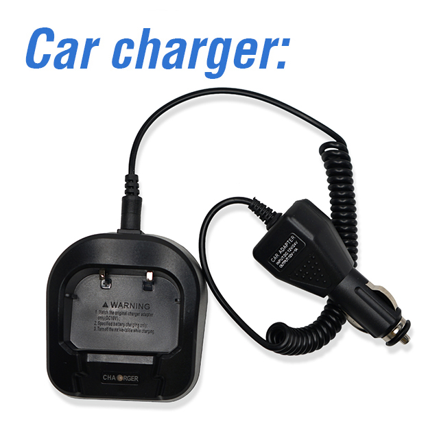 Baofeng UV-82 d'origine EU/US/UK/AU/USB/adaptateur de chargeur de batterie de voiture talkie-walkie station de charge d'alimentation Portable pour UV82 UV-82L: WHITE