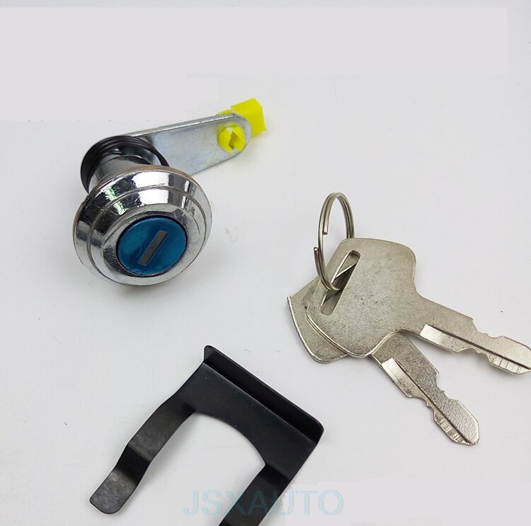 Excavator Cab door lock Lock cylinder outer handle inner grip Excavator Accessories For Kobelco SK350 250 210 130 140 200-8-6e: Lock cylinder