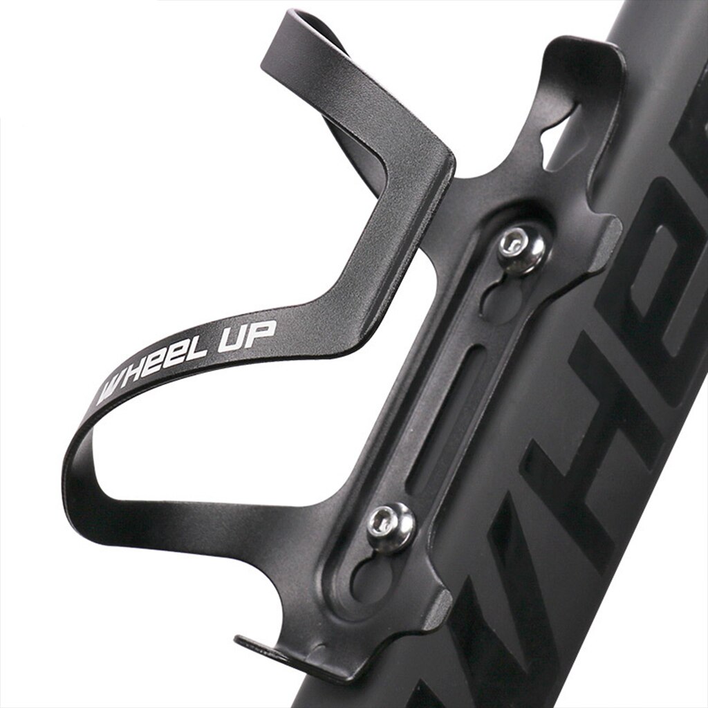 J&D 2-Pack Bidonhouder, Lichtgewicht Aluminium Profiel Fiets Fietsen Bidonhouder Kooi (Zwart Zilver