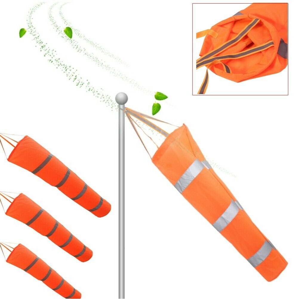 Ceintures réfléchissantes pour jardin, drapeau d&#39;aéroport, pour pelouse, utilisation extérieure, sac d&#39;aviation, mesure de la Direction du vent, anti-déchirure, couleur aléatoire