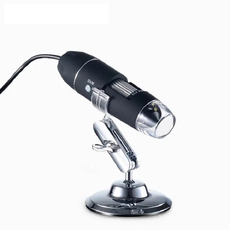 Verstelbare 1600X 2MP 1080P 8 LED Digitale Microscoop Type-C/Micro USB Vergrootglas Elektronische Stereo USB endoscoop Voor Telefoon PC
