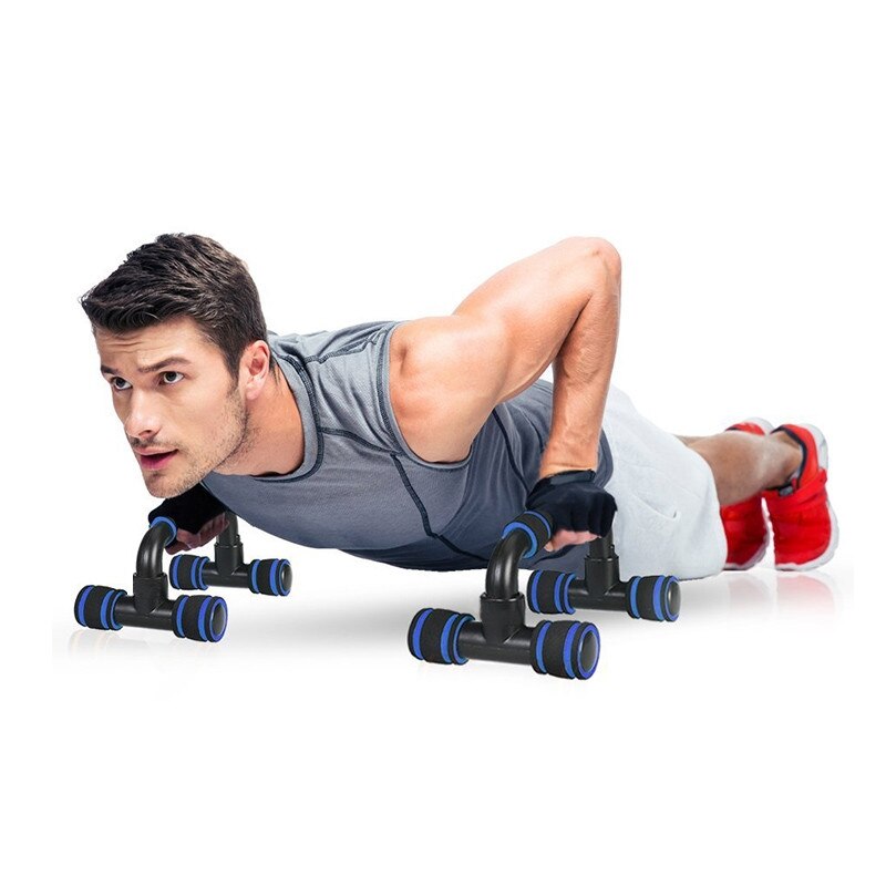 1 par push up bar utendørs gym push up board trening bryst bar svamp håndgrep trener body building treningsutstyr