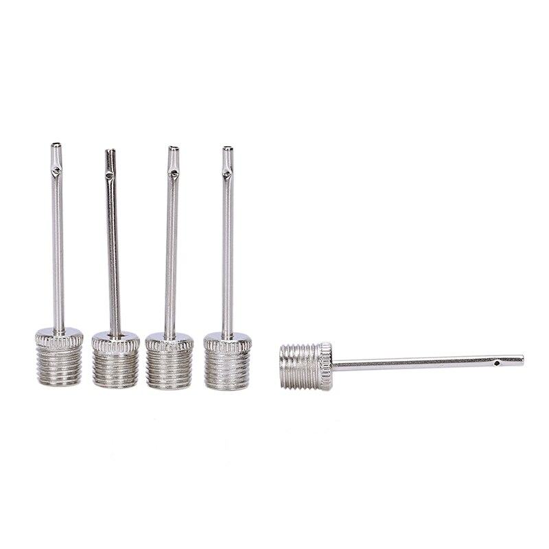 5X Sport FußBall Basketball FußBall Ball Aufblasen Pumpe Nadel Adapter-Pack von 5