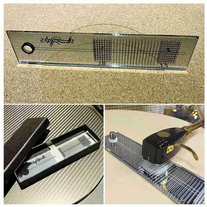 Tonabnehmer-kalibrierungs-entfernungsmesser, winkelmesser, schallplatte, vinyl, phonograph, phono-ausrichtungswerkzeug, nadel, tonabnehmer, plattenspieler einstellen,  c3 t 1