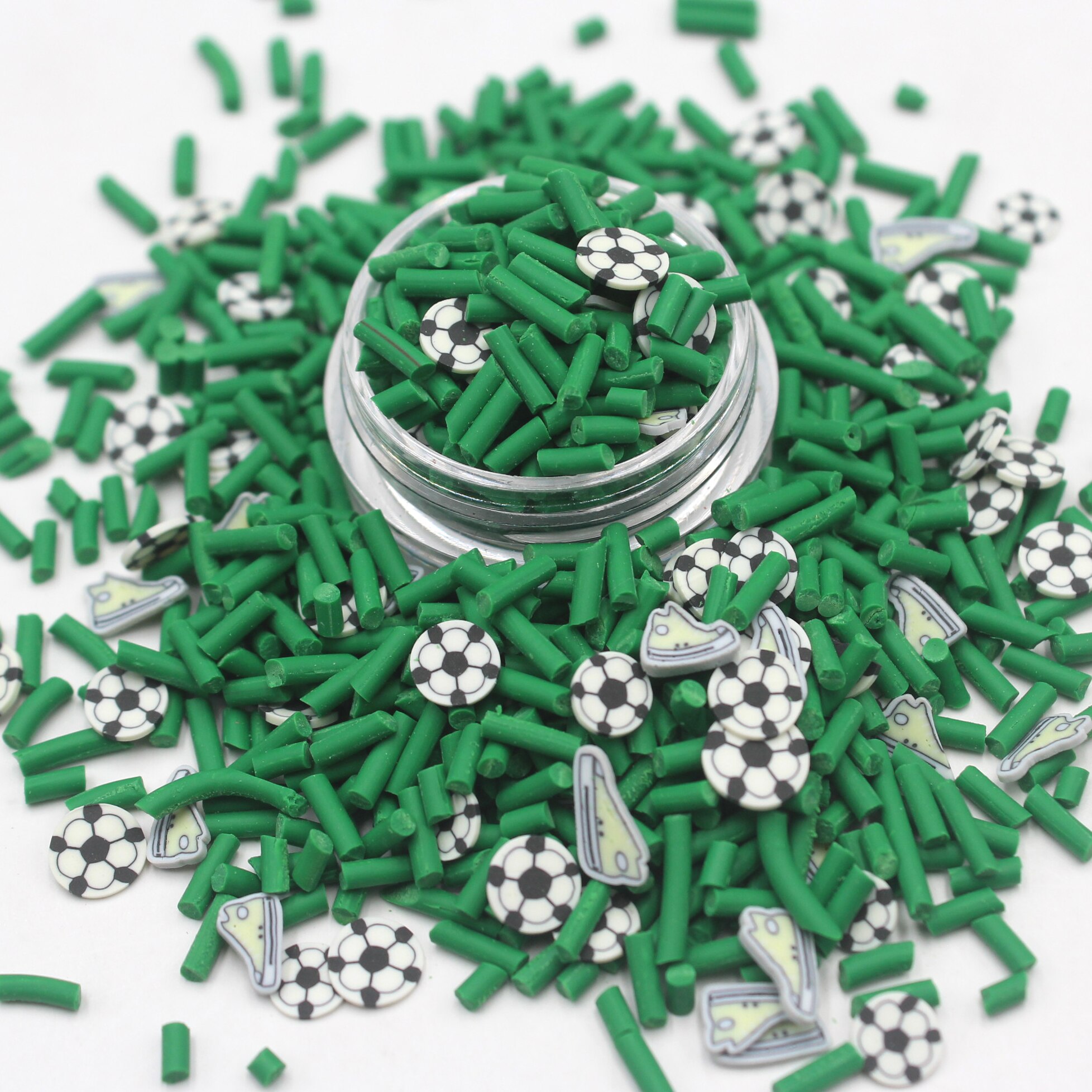 100g/Lot Halloween Series Pumkin Tree Mixed Clay Slices Soft Pottery Miniaure Sprinkles for DIY Crafts Filling Accessories: Group 4