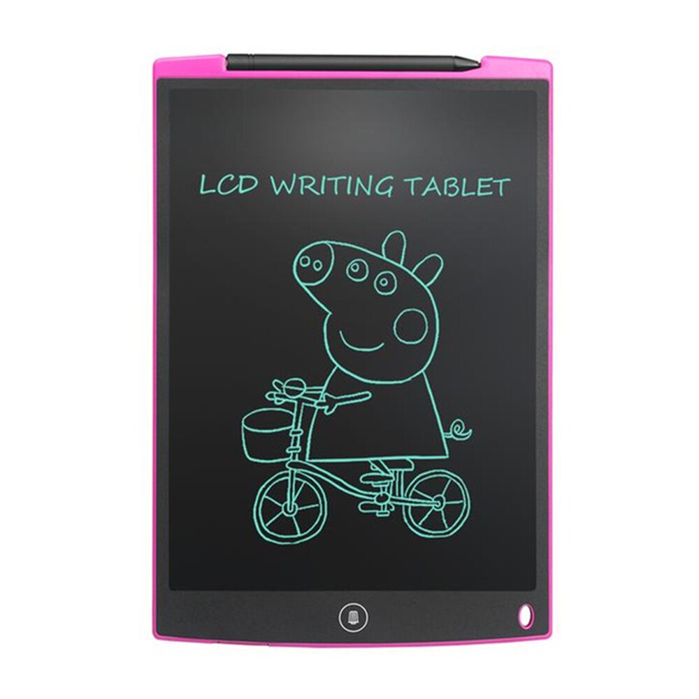 Electronic Drawing Board 8.5Inches LCD Screen Writing Tablet Digital Graphic Drawing Tablet Electronic Handwriting Pad Board+Pen: Pink